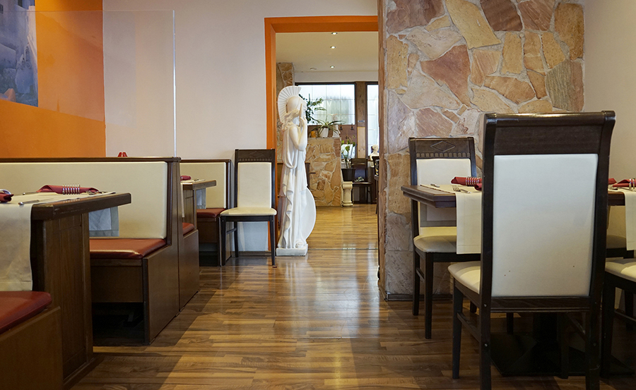 Restaurant hinterer Raum